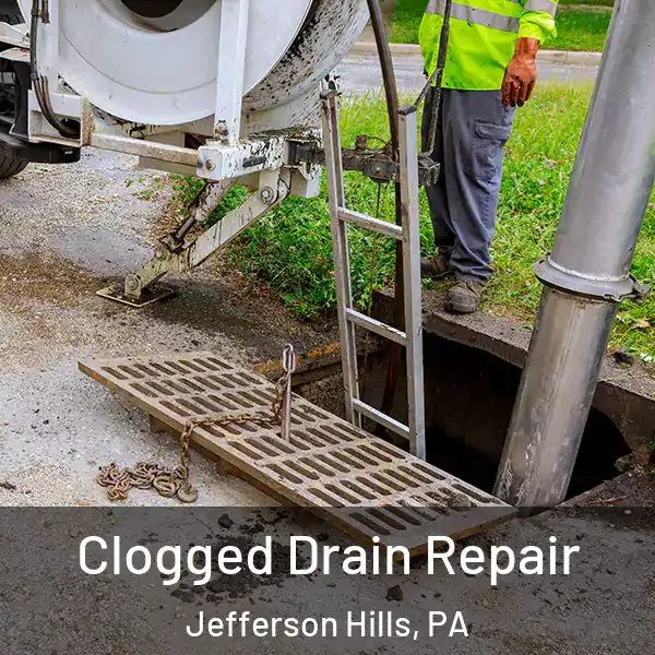  Clogged Drain Repair Jefferson Hills, PA