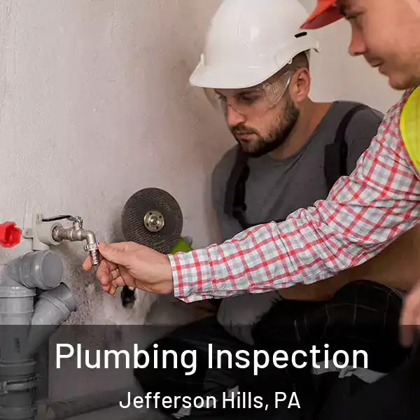  Plumbing Inspection Jefferson Hills, PA