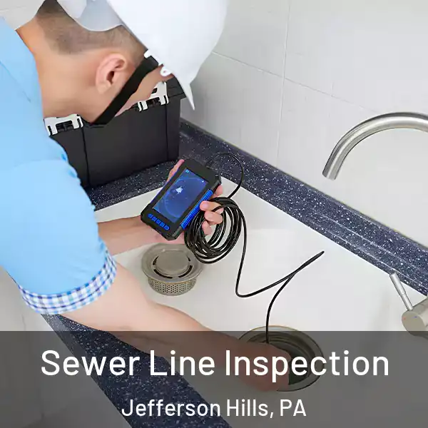  Sewer Line Inspection Jefferson Hills, PA