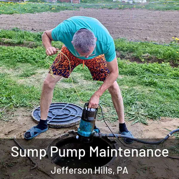  Sump Pump Maintenance Jefferson Hills, PA