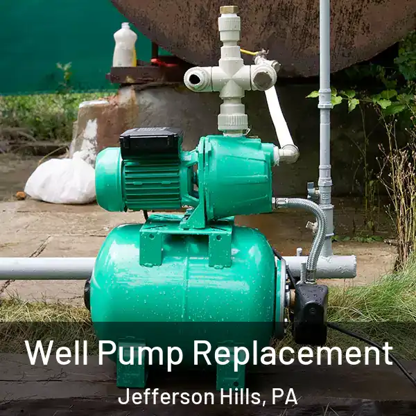 Well Pump Replacement Jefferson Hills, PA